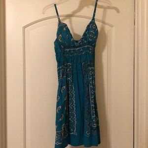 Teal Dress